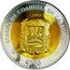 Mexico 100 Pesos Coahuila de Zaragoza 2005 Mo Proof KM# 825 ESTADO DE COAHUILA DE ZARAGOZA 2005 MO $100 coin reverse