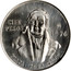 Mexico 100 Pesos (Morelos Pattern. Type 2) CIEN PESOS MO 1976 PLATA PURA 25 GR coin reverse