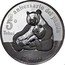 Mexico 12 Onzas (5th Birthday of North American born Panda - Tohui) X# MB24 12 ONZAS 5 TOHUI ANIVERSARIO DEL PANDA coin reverse
