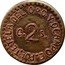 Mexico 2 Centavos Tetela del Oro y Ocampo 1915 KM# 759 C. 2 S. TETELA DEL ORO Y OCAMPO E. PUE. coin reverse