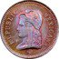Mexico 2 Centavos 80th Independence Anniversary Pattern 1890 X# NC16 REPUBLICA MEXICANA coin obverse