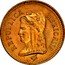 Mexico 2 Centavos (80th Independence Anniversary Pattern) X# NC18 REPUBLICA MEXICANA coin obverse