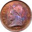 Mexico 2 Centavos (80th Independence Anniversary Pattern) X# NC20 REPUBLICA MEXICANA coin obverse