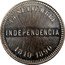 Mexico 2 Centavos (Mexican Independence Pattern) X# NC21a 15 SETIEMBRE INDEPENDENCIA 1810-1890 coin reverse