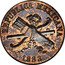 Mexico 2 Centavos (Obverse Trial) KM# TS10 REPUBLICA MEXICANA 1883 coin obverse
