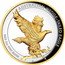 Australia 2 Dollars Elizabeth II 6th Portrait - Wedge-Tailed Eagle 2023 P Proof, High Relief, Gilded AUSTRALIAN WEDGE-TAILED EAGLE P JM 2023 2OZ 9999 SILVER coin reverse