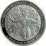 Mexico 2 Onzas Frida Kahlo and Diego 2007 Mo Proof 2 ONZAS PLATA PURA LEY .999 DESNUDO CON ALCATRACES DIEGO RIVERA 1944 coin obverse