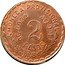 Mexico 2 Pesos Provisional Government Coinage 1915 KM# 745a AG 0.902 AU 0.010 2 PESOS MONEDA PROVISIONAL coin reverse