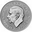 UK 2 Pounds Seymour Unicorn - Frosted 2024 Proof, 2 coin set (standard and reverse frosted) CHARLES III D G REX F D 2 POUNDS 2024 MJ coin obverse