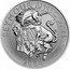 UK 2 Pounds Seymour Unicorn - Frosted 2024 Proof, 2 coin set (standard and reverse frosted) SEYMOUR UNICORN D.L 2024 coin reverse