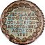 Mexico 2 Reales Fernando VII Proclamation Coinage 1808  PRCLAMA DO EN MEXI CO A 13 DE AGOSTO DEL AÑO DE 1808 coin reverse