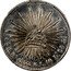 Mexico 2 Reales Radiant Cap Pattern 1832Do RL KM# PnA31 2 R. DO. 1832. R. L. 10 DS. 20 GS. LIBERTAD coin reverse