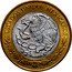 Mexico 20 Pesos 20th Anniversary of Nobel Prize for Literature. Octavio Paz 2010 Mo Minted in 2011 KM# 943 ESTADOS UNIDOS MEXICANOS coin obverse