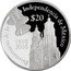 Mexico 20 Pesos Dolores Parrish Church 2010 Mo Proof KM# 939 BICENTENARIO DE LA INDEPENDENCIA DE MÉXICO $20 1810 2010 MO coin reverse