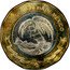 Mexico 20 Pesos (500th Anniversary of the Founding of the City and Port of Veracruz. Pattern) CASA DE MONEDA DE MEXICO coin obverse