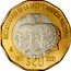 Mexico 20 Pesos Bicentenial of National Independence 2021 M° LIBERTAD BICENTENARIO DE LA INDEPENDENCIA NACIONAL $ 20 1821 2021 MO coin reverse