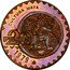 Mexico 20 Pesos Jugador De Pelota Pattern 1979 Mo KM# Pn217 CULTURA MAYA 20 PESOS 1979 MO coin reverse