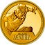 Niue 250 Dollars Black Panther 2023  Proof BLACK PANTHER 1 OZ 9999 FINE GOLD ©MARVEL coin reverse