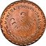 Mexico 3 Centavos Provisional Government Coinage 1915 KM# 714 3 CENTAVOS MONEDA PROVISIONAL coin reverse