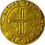 Portugal 4 Cruzados (Filipe II Dump Coinage) IN HOC SIGNO VINCES coin reverse