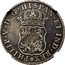 Mexico 4 Reales (Felipe V Pattern) PHILIP.V.D.G.HISPAN.ET IND.REX coin obverse
