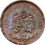 Mexico 40 Centavos Toluca City Revolutionary ND KM# 694 ESTADOS UNIDOS MEXICANOS coin obverse