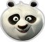 Niue 5 Dollars Kung Fu Panda. Po 2023  Proof  coin reverse