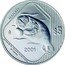 Mexico 5 Pesos Manatee 2001 Mo KM# 651 MANATI MO ANIMALES EN PELIGRO DE EXTINCION EN MEXICO 2001 TRÍCHECHUS MANATUS 2001 $5 coin reverse