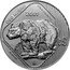 Mexico 5 Pesos Black Bear 2001 Mo KM# 654 OSO NEGRO 2001 ANIMALES EN PELIGRO DE EXTINCION EN MEXICO MO URSUS AMERICANUS $5 coin reverse