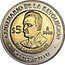 Mexico 5 Pesos Jose Vasconcelos 2008 Mo Prooflike KM# 897 CENTENARIO DE LA REVOLUCIÓN MO $5 2008 JOSÉ VASCONCELOS MÉXICO 2010 coin reverse