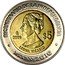 Mexico 5 Pesos Leona Vicario 2009 Mo Prooflike KM# 919 BICENTENARIO DE LA INDEPENDENCIA MO $5 2009 LEONA VICARIO MÉXICO 2010 coin reverse