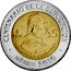 Mexico 5 Pesos Venustiano Carranza 2010 Mo Prooflike KM# 926 CENTENARIO DE LA REVOLUCION MO $5 2010 VENUSTIANO CARRANZA MEXICO 2010 coin reverse