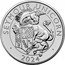 UK 5 Pounds Seymour Unicorn 2024 Brilliant Uncirculated (BU) SEYMOUR UNICORN D.L 2024 coin reverse