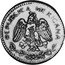 Mexico 50 Centavos Morelos Revolutionary 1915 KM# 706 REPUBLICA MEXICANA coin obverse
