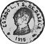 Mexico 50 Centavos Provisional Government Coinage. Oaxaca 1915 KM# 736 ESTADO L. Y S. DE OAXACA 1915 coin obverse