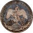 Mexico 50 Centavos (Caballito Pattern. Raised Edge Lettering) KM# Pn175 ESTADOS UNIDOS MEXICANOS 50 ₵ ESSAI coin obverse