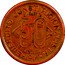 Mexico 50 Centavos (Mexico-Revolutionary Chihuahua) KM# Pn2.1 50 C CINCUENTA CENTAVOS 1914 EJERCITO CONSTITUCIONALISTA coin reverse