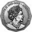 Australia 50 Cents 50th Anniversary of AC-DC 2023  Antiqued ELIZABETH II 1952 - 2022 AUSTRALIA 2022 50 CENTS JC coin obverse
