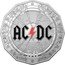 Australia 50 Cents 50th Anniversary of AC-DC. Coloured 2023  BU in Coincard AC-DC 1973 - 2023 50 coin reverse