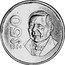 Mexico 50 Pesos Juarez. Pattern 1984 KM# Pn232 $50 1984 MO coin reverse