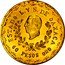 Mexico 60 Pesos Provisional Government Coinage 1916 KM# 755 ESTADO L. Y S. DE OAXACA 60 PESOS ORO coin obverse