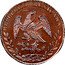 Mexico 8 Reales (Pattern Strike) KM# Pn21 REPUBLICA MEXICANA coin obverse