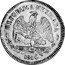Mexico 8 Reales Pattern Strike 1823Mo Rare KM# Pn5 REPUBLICA MEXICANA 1916 coin obverse
