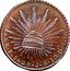 Mexico 8 Reales (Pattern Strike) KM# Pn21 LIBERTAD 8R PI 1829 J S 10DS.20GS. coin reverse