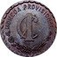 Mexico Centavo Provisional Government Coinage. Oaxaca 1915 KM# 710 MONEDA PROVISIONAL C1 coin reverse