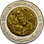 Mexico Peso Eagle. Circulation Coin 2017 Mo KM# 603 ESTADOS UNIDOS MEXICANOS coin obverse