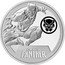 Niue Ten Dollars Black Panther 2023  Proof BLACK PANTHER 3 OZ 999 FINE SILVER ©MARVEL coin reverse