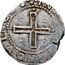 Portugal Tostao (Joao IV 3rd Series. Lisbon) IN HOC SIGNO VINCES coin reverse