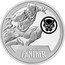 Niue Two Dollars Black Panther 2023  Proof BLACK PANTHER 1 OZ 999 FINE SILVER ©MARVEL coin reverse
