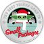 Niue Two Dollars Season's Greetings. Grogu 2023  Proof THE BEST THINGS COME IN SMALL PACKAGES 1 OZ 999 FINE SILVER © & ™ LUCASFILM LTD. coin reverse